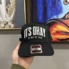 "It's Okay" Cap - Black/Black