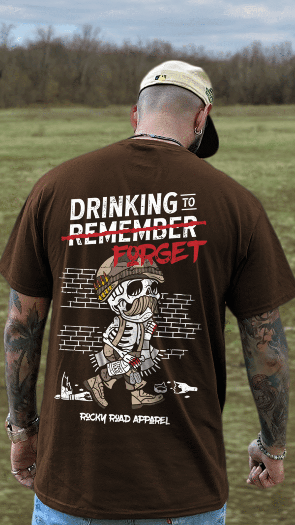 Battling to Forget T Shirt - Image 4